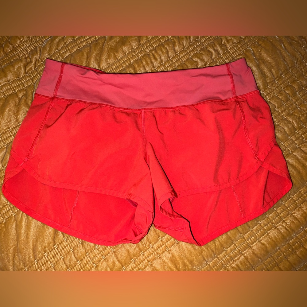 Lululemon Pink Shorts, Size Medium
